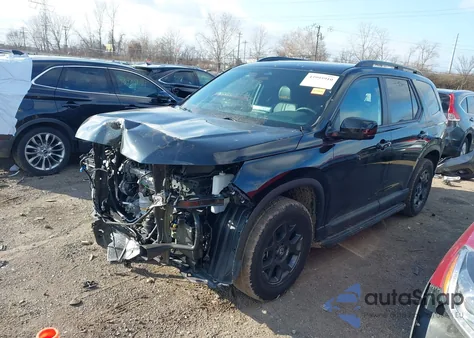 2023 Honda Pilot Awd Trailsport z USA, uszkodzony, nr VIN 5FNYG1H66PB058283